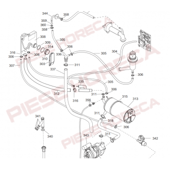 Camera de nivel apa cu sistem antiretur masina spalat vase Electrolux Professional , Zanussi, Alpeninox